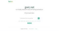 Desktop Screenshot of gwic.net