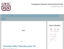 Tablet Screenshot of gwic.org